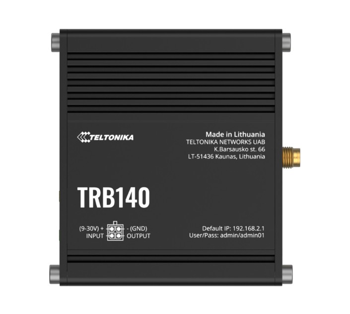 NHT-TRB140.jpg Teltonika TRB140107000 TRB140 Industrial Rugged LTE Gateway