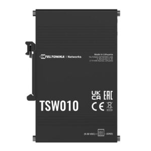 Teltonika TSW010000000 TSW010 DIN Rail Ethernet Switch
