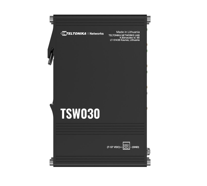NHT-TSW030.jpg Teltonika TSW030000000 TSW030 8-PORT ETHERNET SWITCH