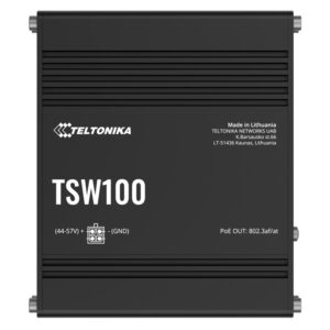 Teltonika TSW100010020 TSW100 Industrial POE+ Ethernet Switch