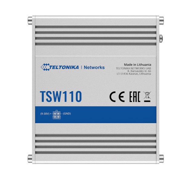 NHT-TSW110.jpg Teltonika TSW110000020 TSW110 L2 Unmanaged Ethernet Switch
