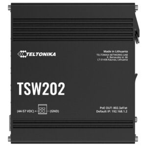 Teltonika TSW202000000 TSW202 Managed PoE+ Ethernet Switch