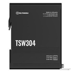 Teltonika TSW304000000/TSW304000010 TSW304 DIN Rail Ethernet Switch
