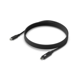 Ubiquiti UACC-Cable-USB-100W-2M-BK USB-C Cable with Charge Display