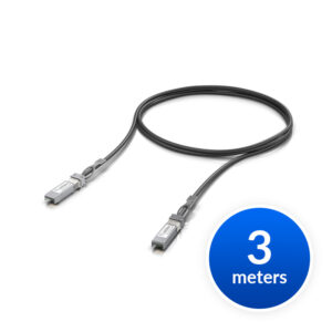 Ubiquiti UACC-DAC-SFP10-3M SFP+ Direct Attach Cable, 10Gbps DAC Cable