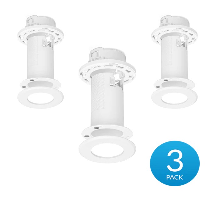 NHU-FLEXHD-CM-3.jpg Ubiquiti FlexHD-CM-3 Ceiling Mount 3 Pack