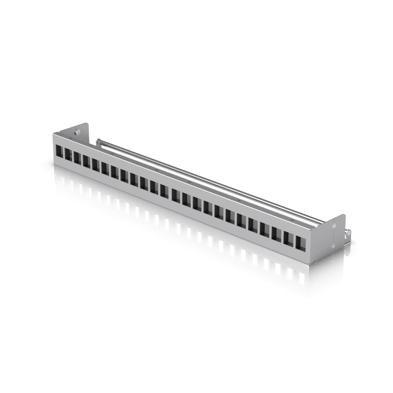 NHU-U-R-P-P-BLANK-24.jpg Ubiquiti UACC-Rack-Panel-Patch-Blank-24 24-Port Blank Keystone Patch Panel