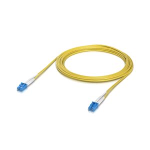 Ubiquiti UACC-OFC-S2-LULU-5M OS2 Duplex LC UPC Fiber Patch Cable