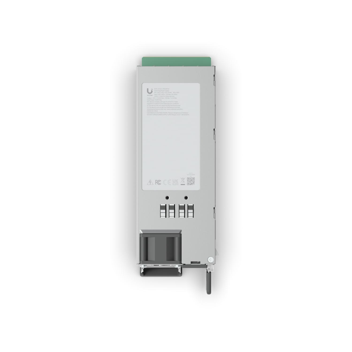 NHU-UACC-PSU-12V-150W.jpg Ubiquiti UACC-PSU-12V-150W Hot-Swappable Power Module (150W)