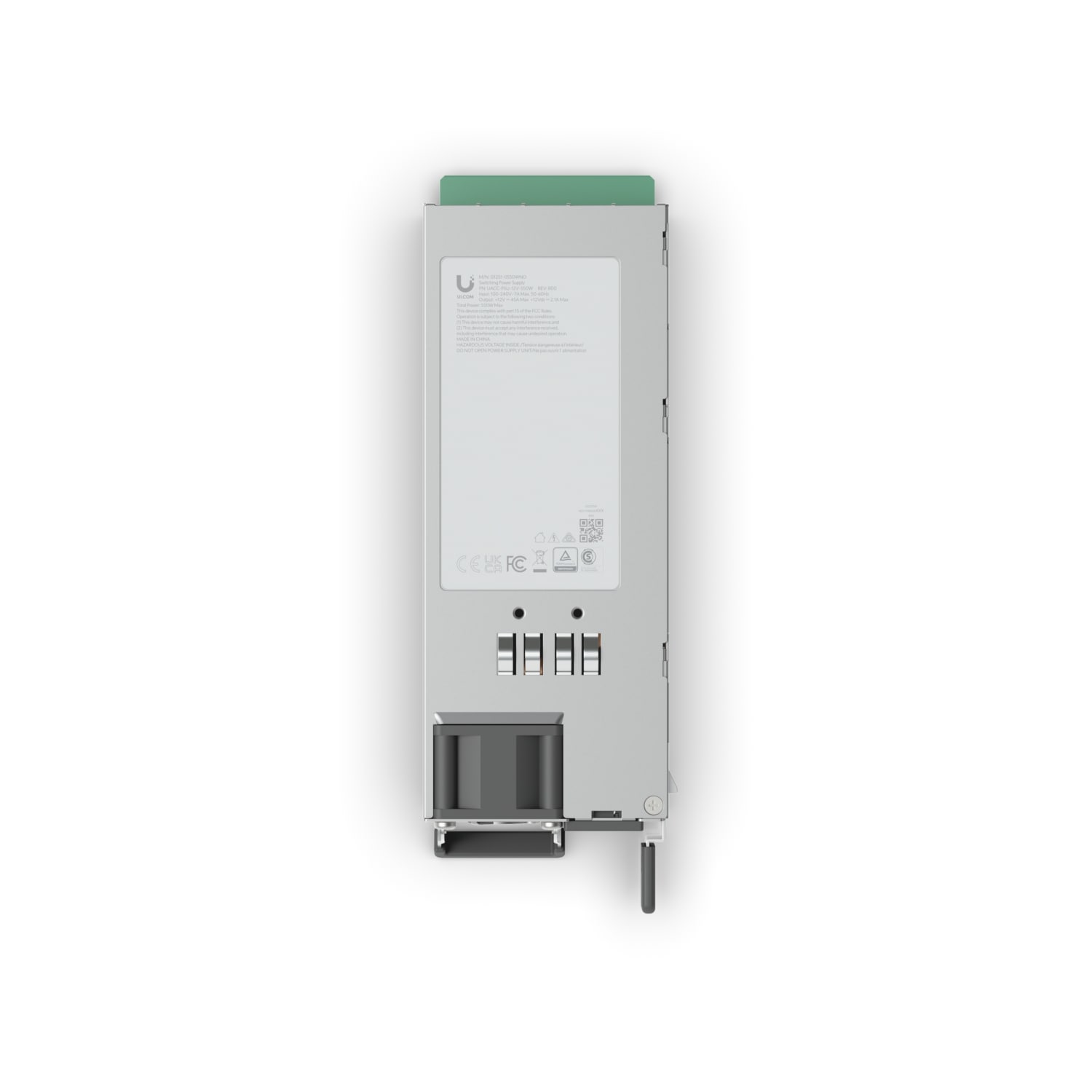 NHU-UACC-PSU-12V-550W.jpg Ubiquiti UACC-PSU-12V-550W Hot-Swappable Power Module (550W)
