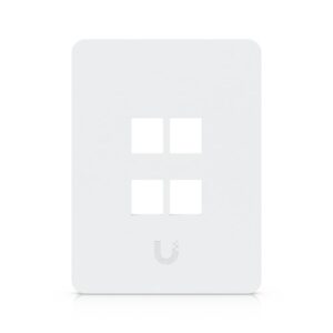 Ubiquiti UACC-WP-Keystone-V-4P Universal Paintable Keystone Wall Plate