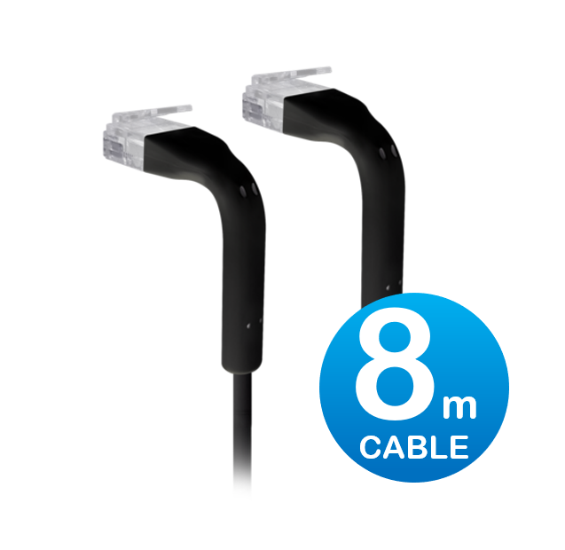 NHU-UC-PATCH-8M-BK.png Ubiquiti U-CABLE-PATCH-8M-RJ45-BK UniFi Patch Cable 8m Black