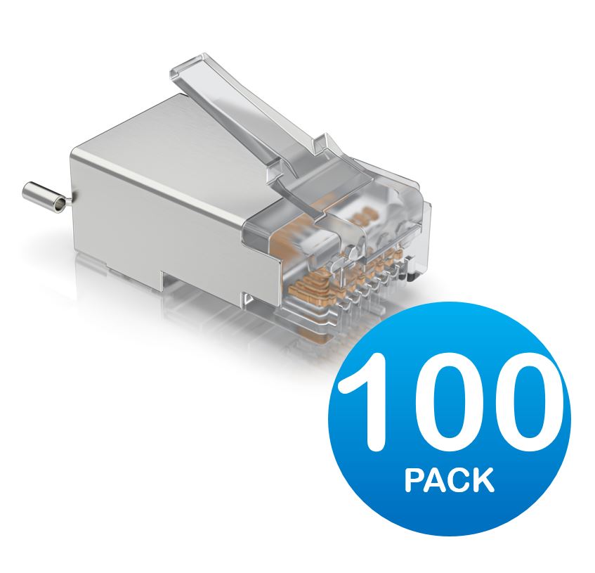 NHU-UISP-CONN-SHD.jpg Ubiquiti UISP-CONNECTOR-SHD UISP Surge Protection Connector SHD