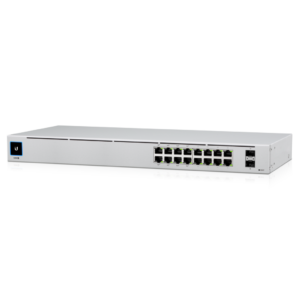 Ubiquiti USW-16-POE UniFi 16-port Managed Gigabit Switch - 8x