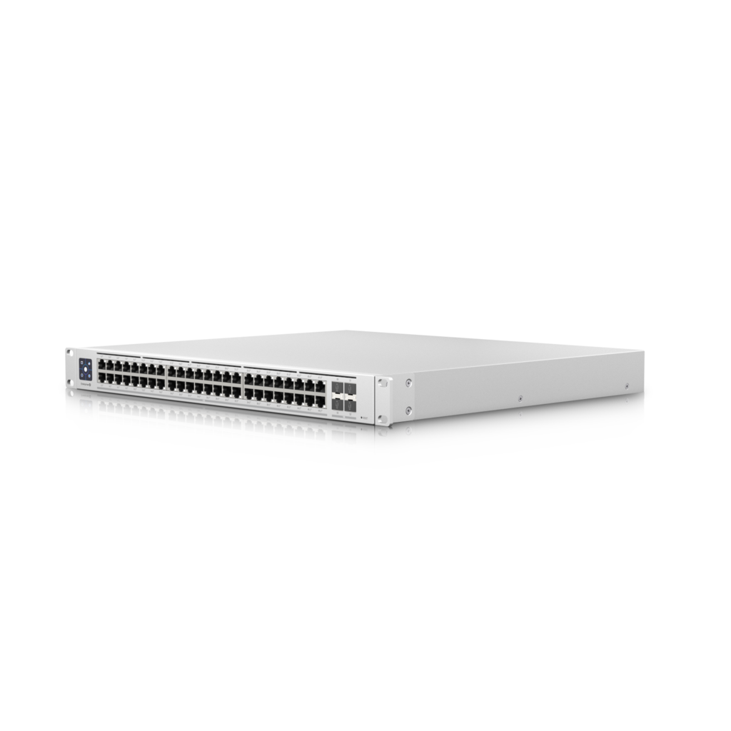 NHU-USW-ENT-48-POE.png Ubiquiti USW-Enterprise-48-PoE Switch Enterprise 48-port PoE+ 48x2.5GbE Ports