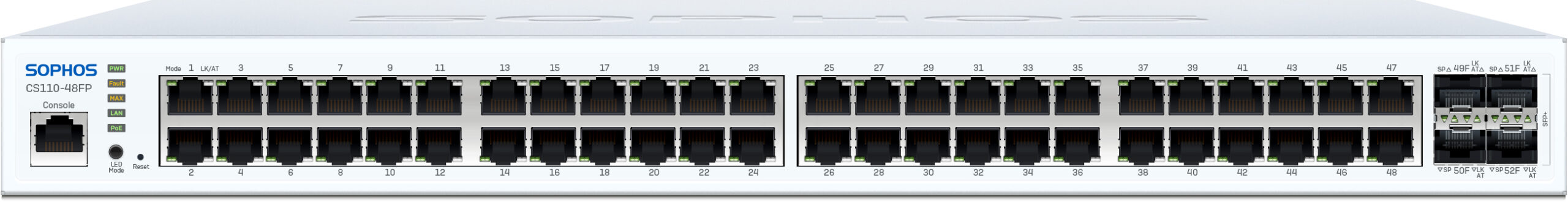 NSO-C14CTCHAU.jpg Sophos C14CTCHAU CS110-48FP Switch - 48 port with Full