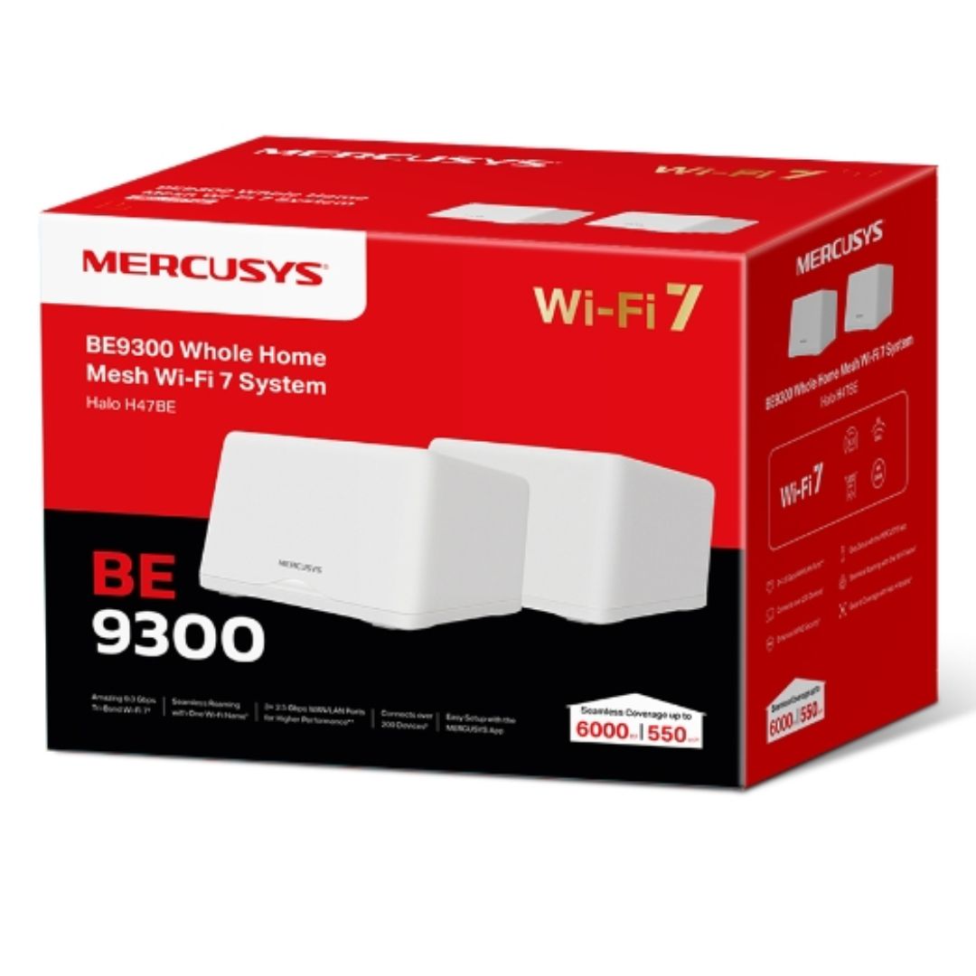 NWMS-HALOH47BE-2.jpg TP-LINK Halo H47BE(2-pack) Mercusys BE9300 Whole Home Mesh Wi-Fi 7