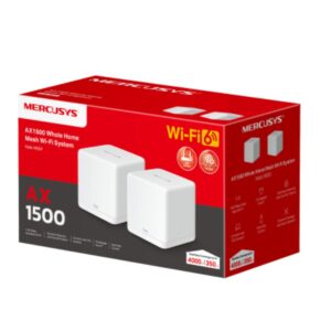 TP-LINK Halo H60X(2-pack) Mercusys AX1500 Whole Home Mesh Wi-Fi 6