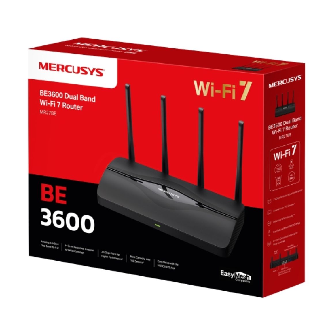 NWMS-MR27BE.jpg TP-LINK MR27BE Mercusys BE3600 Dual Band Wi-Fi 7 Router
