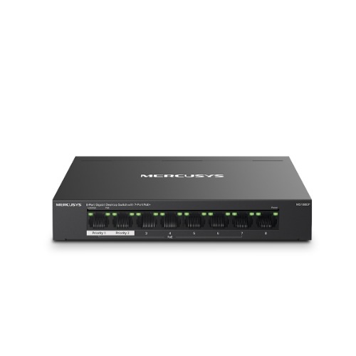 NWMS-MS108GP.jpg TP-LINK MS108GP Mercusys 8-Port Gigabit Desktop Switch with 7-Port