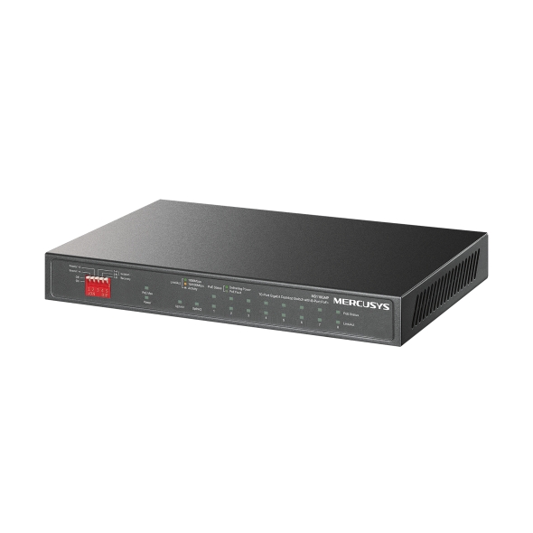 NWMS-MS110GMP.jpg TP-LINK MS110GMP Mercusys MS110CMP 8-Port 10/100 Mbps + 2-Port