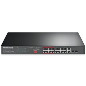TP-LINK MS118CP Mercusys 16-Port 10/100Mbps + 2-Port Gigabit Rackmount