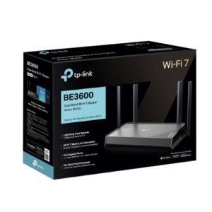 TP-LINK Archer BE220 BE3600 Dual-Band Wi-Fi 7 Router(WIFI7) 688Mbps 2.4