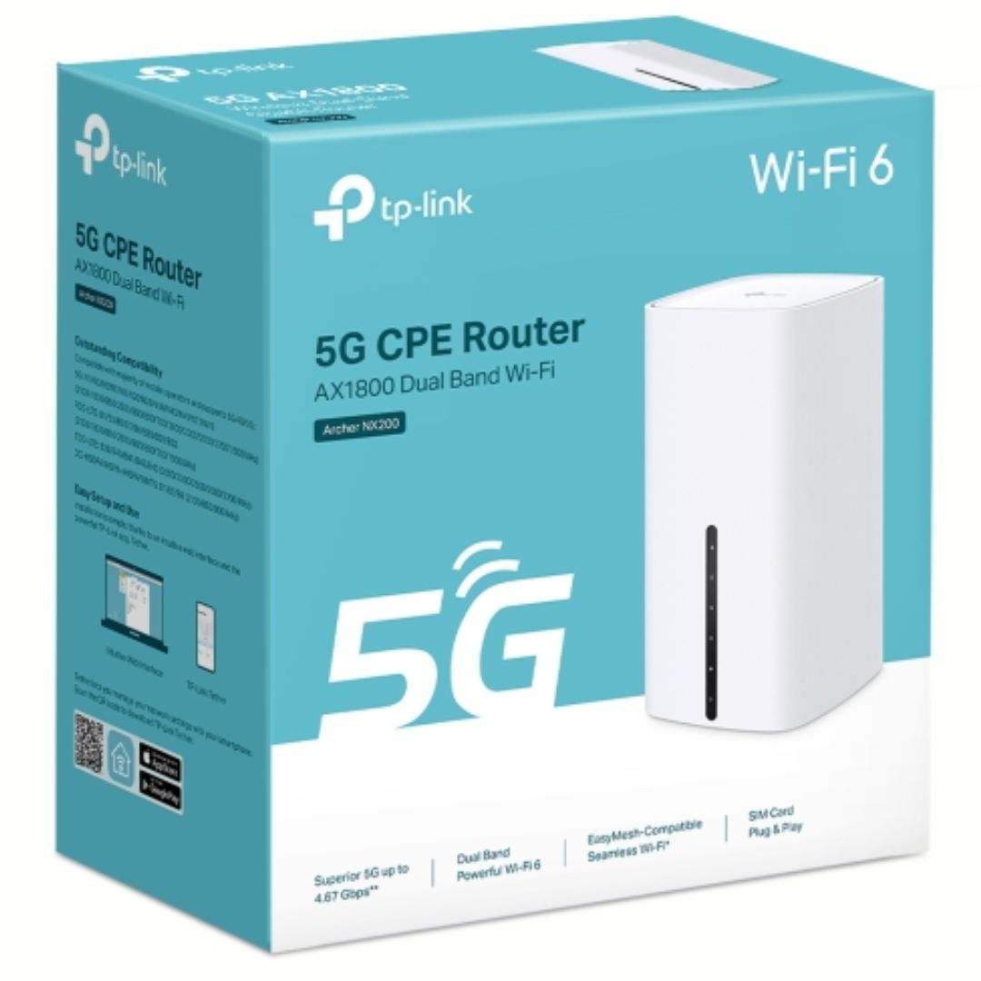 NWTL-ARCHERNX200.jpg TP-LINK Archer NX200 5G AX1800 Wireless Dual-Band Gigabit Router