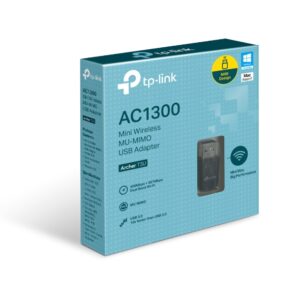 TP-LINK Archer T3U (CH) AC1300 Mini Wireless MU-MIMO USB Adapter,Mini