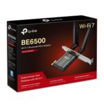 TP-LINK Archer TBE400E BE6500 Wi-Fi 7 Bluetooth 5.4 PCIe Adapter