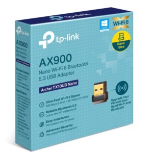TP-LINK Archer TX10UB Nano AX900 Nano Wi-Fi 6 Bluetooth 5.3 USB