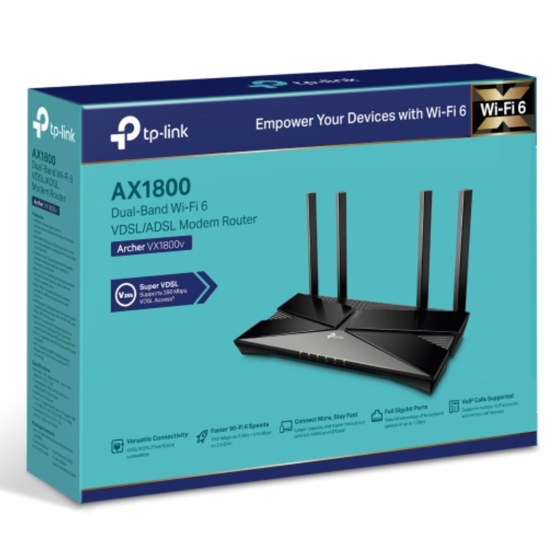 NWTL-ARCHERVX1800V.jpg TP-LINK Archer VX1800v AX1800 Dual-Band Wi-Fi 6 VDSL Modem Router