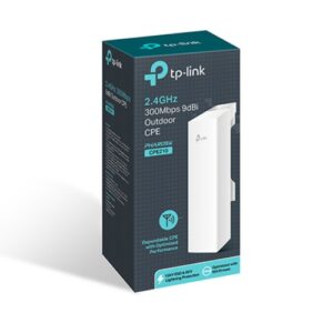 TP-LINK CPE210 2.4GHz 300Mbps 9dBi Outdoor CPE Access Point