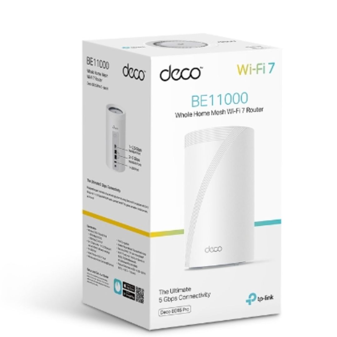 NWTL-DECOBE65-PRO-1.jpg TP-LINK Deco BE65 Pro(1-pack) BE11000 Whole Home Mesh WiFi 7 System