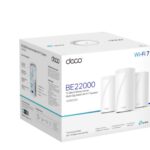 TP-LINK Deco BE85(3-pack) BE22000 Tri-Band Whole Home Mesh Wi-Fi 7