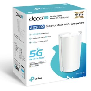 TP-LINK Deco X50-5G(1-pack) 5G AX3000 Whole Home Mesh WiFi 6