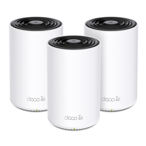 NWTL-DECOXE75PRO-3.jpg TP-LINK Deco XE75 Pro(3-pack) AXE5400 Tri-Band Mesh Wi-Fi 6E System