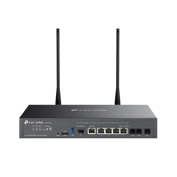 NWTL-DR3220V-4G.jpg TP-LINK DR3220v-4G Omada 4G+ Cat6 Gigabit Rackmount DSL Gateway