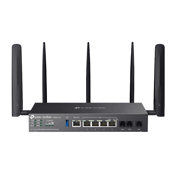 NWTL-DR3650V-4G.jpg TP-LINK DR3650v-4G (CH) Omada 4G+ Cat6 AX3000 Wi-Fi 6