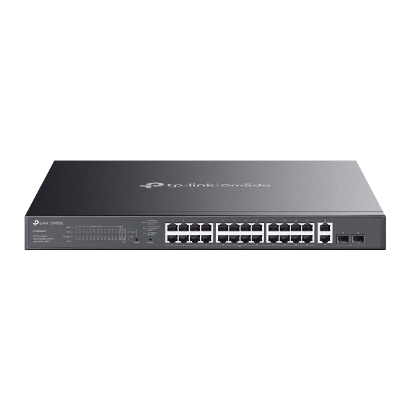 NWTL-ES228GMP.jpg TP-LINK ES228GMP (CH) Omada 28-Port Gigabit Easy Managed Switch
