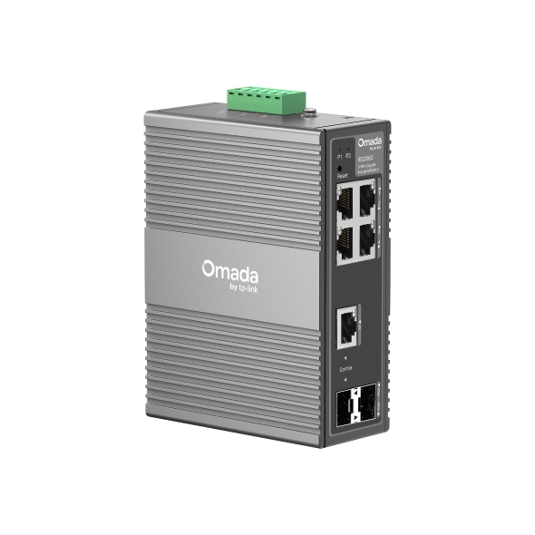 NWTL-IES206G.jpg TP-LINK IES206G Omada 6-Port Gigabit Industrial Easy Managed Switch