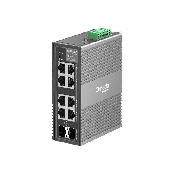 NWTL-IES208G.jpg TP-LINK IES208G Omada 8-Port Gigabit Industrial Easy Managed Switch