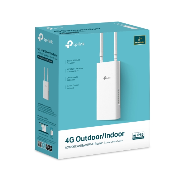 NWTL-MR402-OUTDOOR.jpg TP-LINK Archer MR402-Outdoor 4G AC1200 Mbps Wi-Fi Outdoor Router