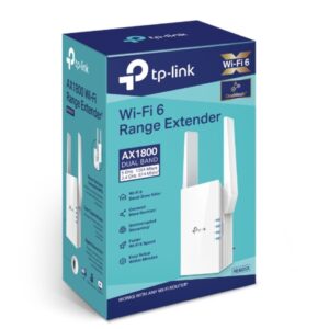 TP-LINK RE605X AX1800 Wi-Fi Range Extender 574Mbps@2.4GHz 1201Mbps@5GHz 1x1GBps
