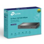 TP-LINK TL-SF1009P (CH) 9-Port 10/100Mbps Desktop Switch with 8-Port