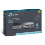 TP-LINK TL-SF1024D 24-Port 10/100Mbps Rackmount Unmanaged Switch