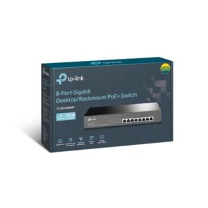 TP-LINK TL-SG1008MP (CH) 8-Port Gigabit Desktop/Rackmount Switch with 8-Port