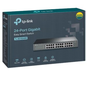 TP-LINK TL-SG1024DE 24-Port Gigabit Desktop/Rackmount Easy Smart Switch