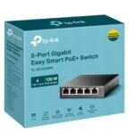 TP-LINK TL-SG105MPE 5-Port Gigabit Easy Smart Switch with 4-Port