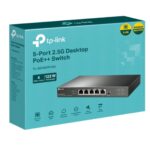 TP-LINK TL-SG105PP-M2 5-Port 2.5G Desktop Switch with 4-Port PoE++